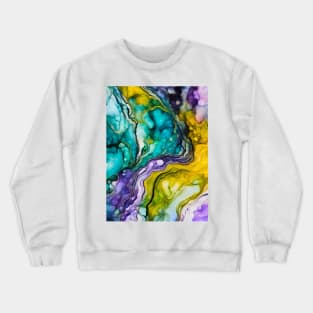 Gorgeous Marble Pattern Crewneck Sweatshirt